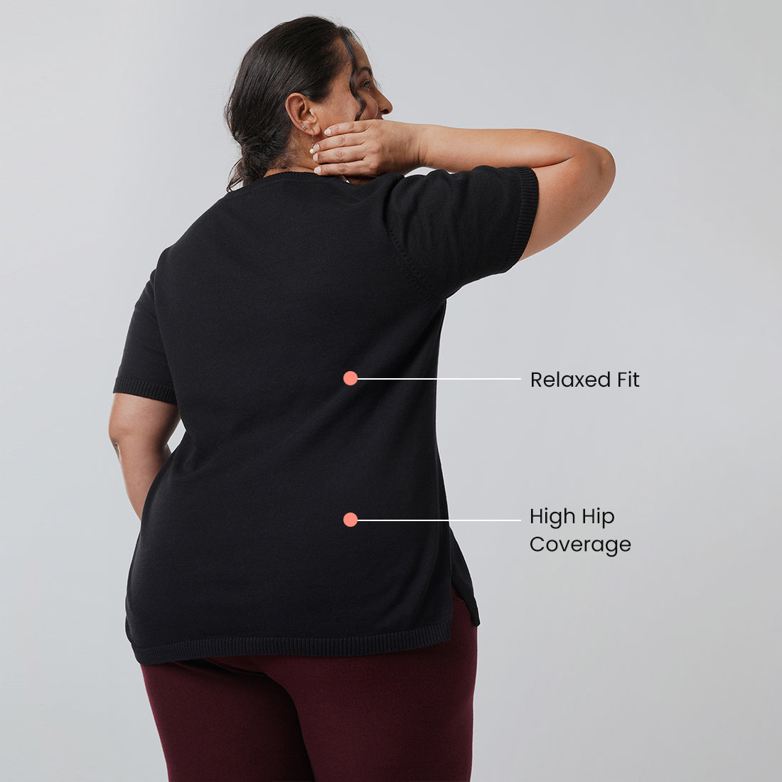 Half Sleeve Cotton Tops for Women & Girls