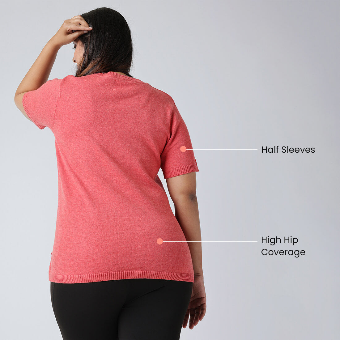 Candy Coral, XS-elene, S-elene, M-aia, L-una, XL-una, XXL-una, XXXL-una