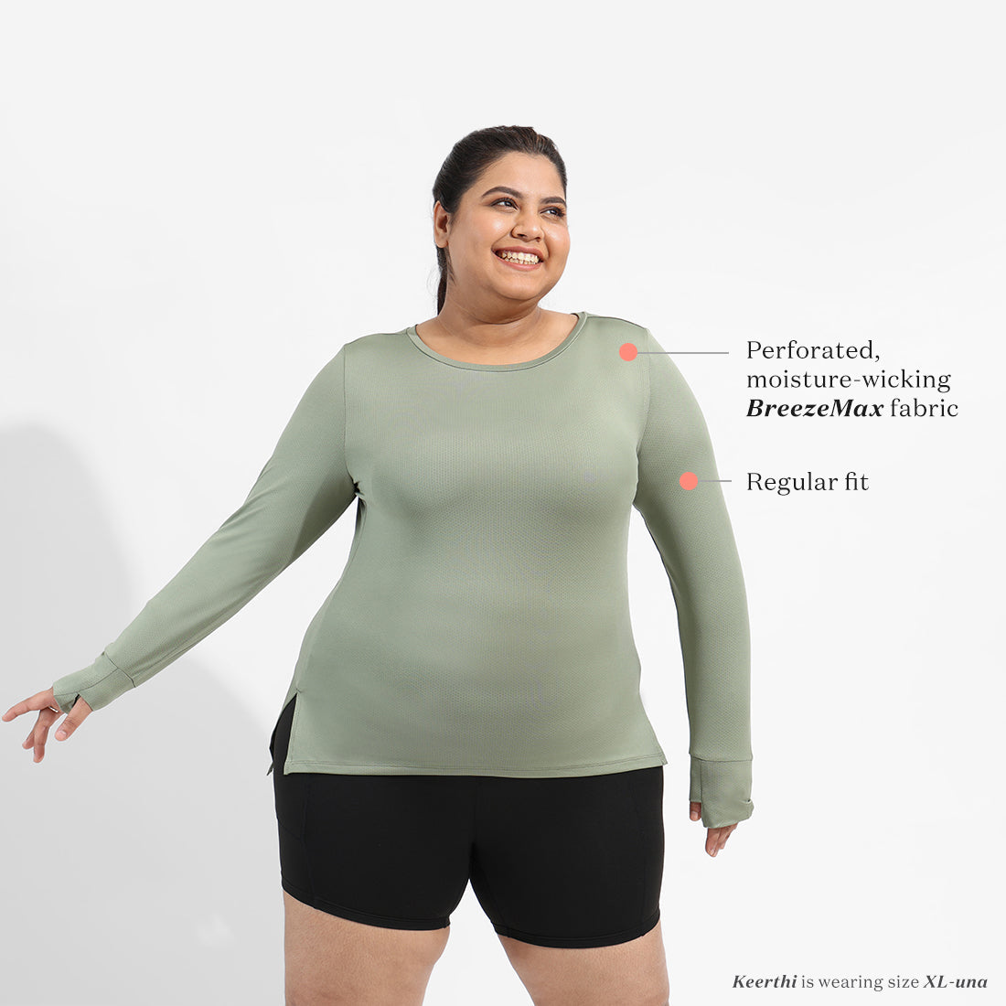 Breathe Free Thumbhole Activi-Tee