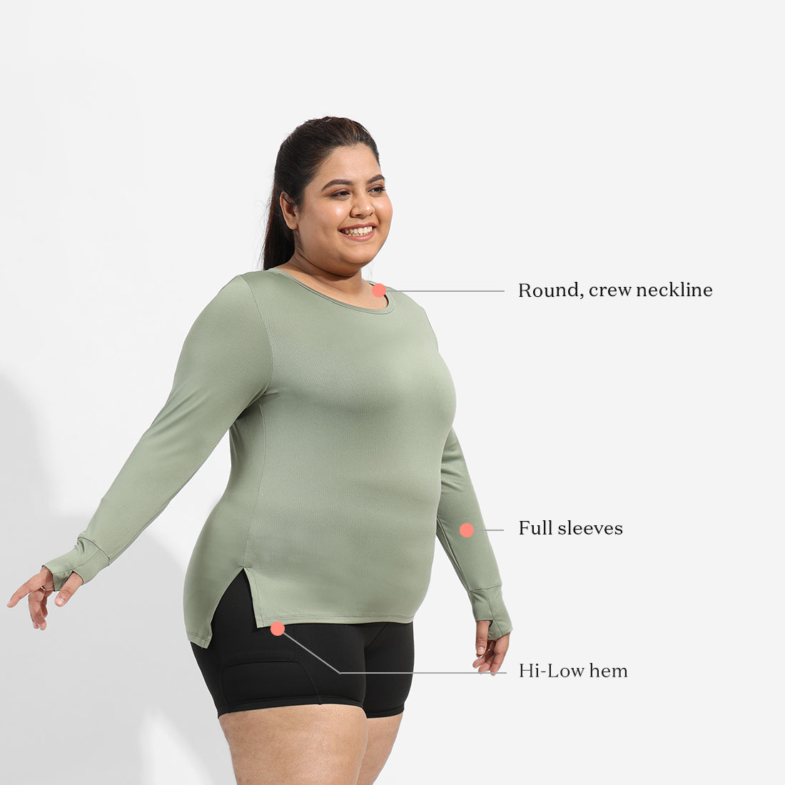 Breathe Free Thumbhole Activi-Tee