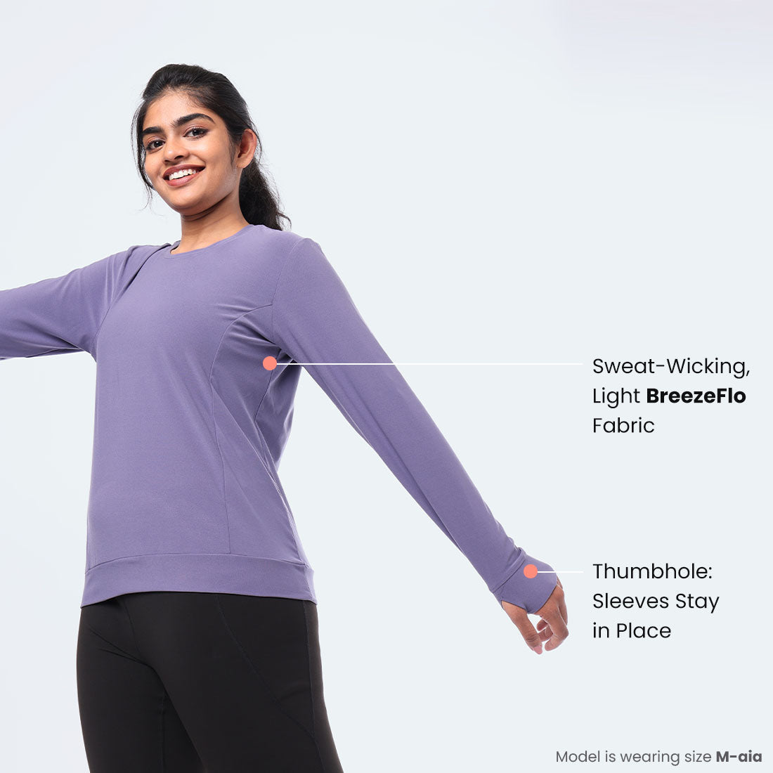 Monica Mauve, XS-elene, S-elene, M-aia, L-una, XL-una, XXL-una, XXXL-una
