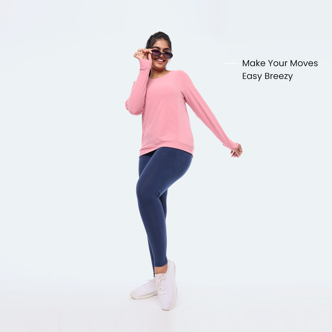 The Breezy Thumbhole Top