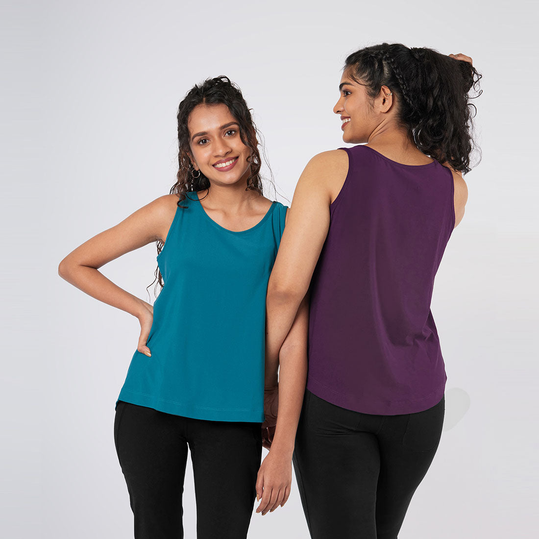 Round Neck Tank Tops for Women & Girls