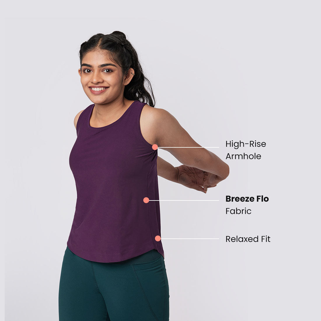Round Neck Tank Tops for Women & Girls
