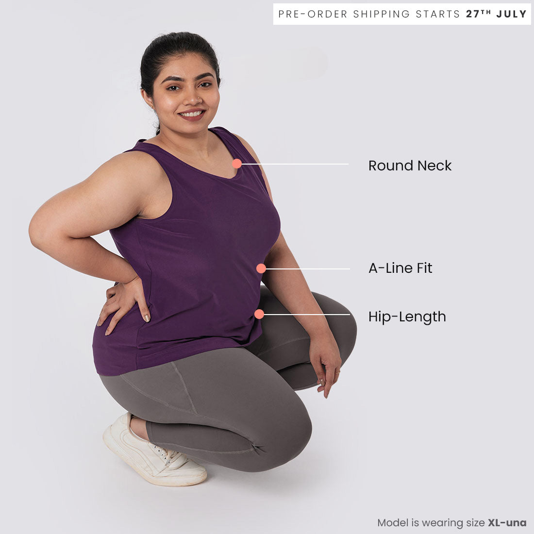 Round Neck Tank Tops for Women & Girls