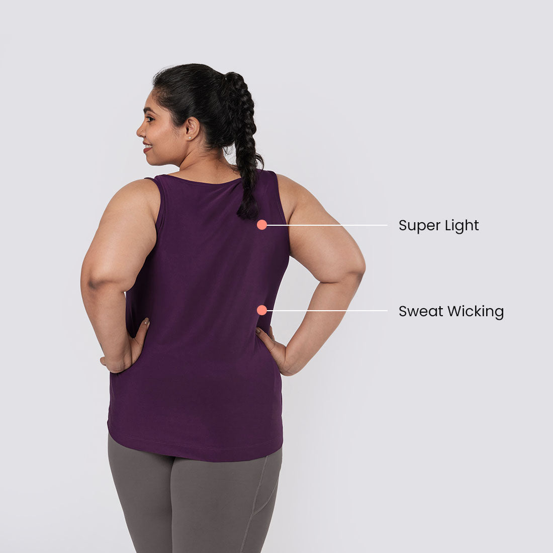Round Neck Tank Tops for Women & Girls