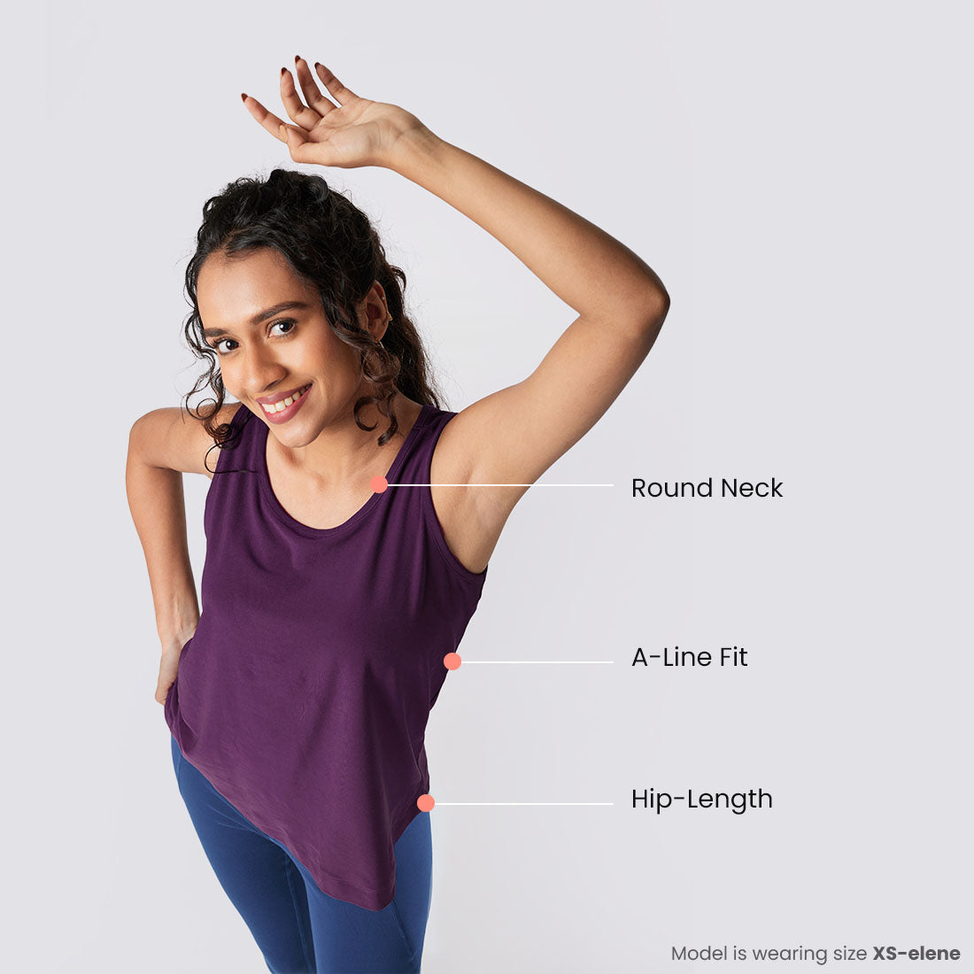 Round Neck Tank Tops for Women & Girls