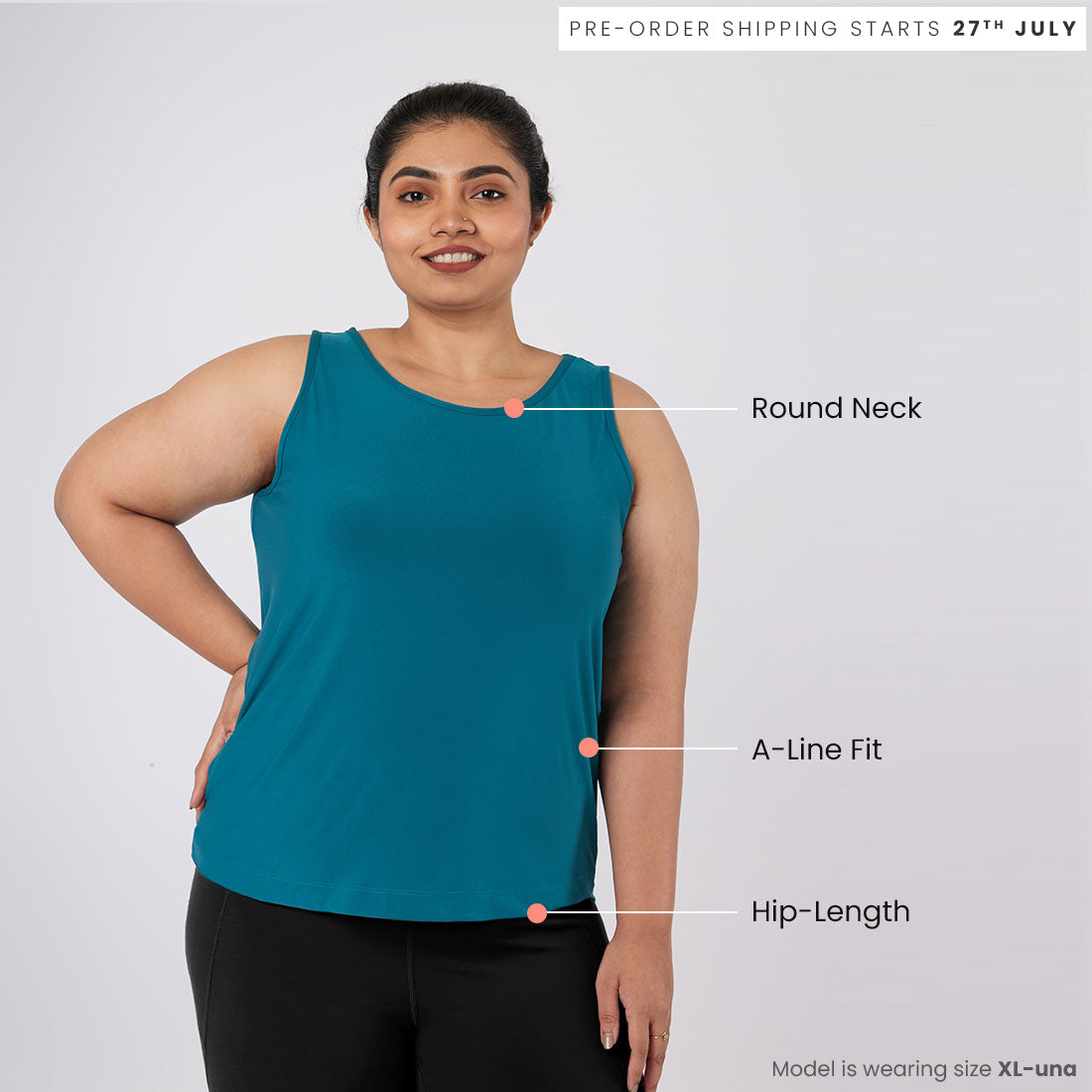 Round Neck Tank Tops for Women & Girls