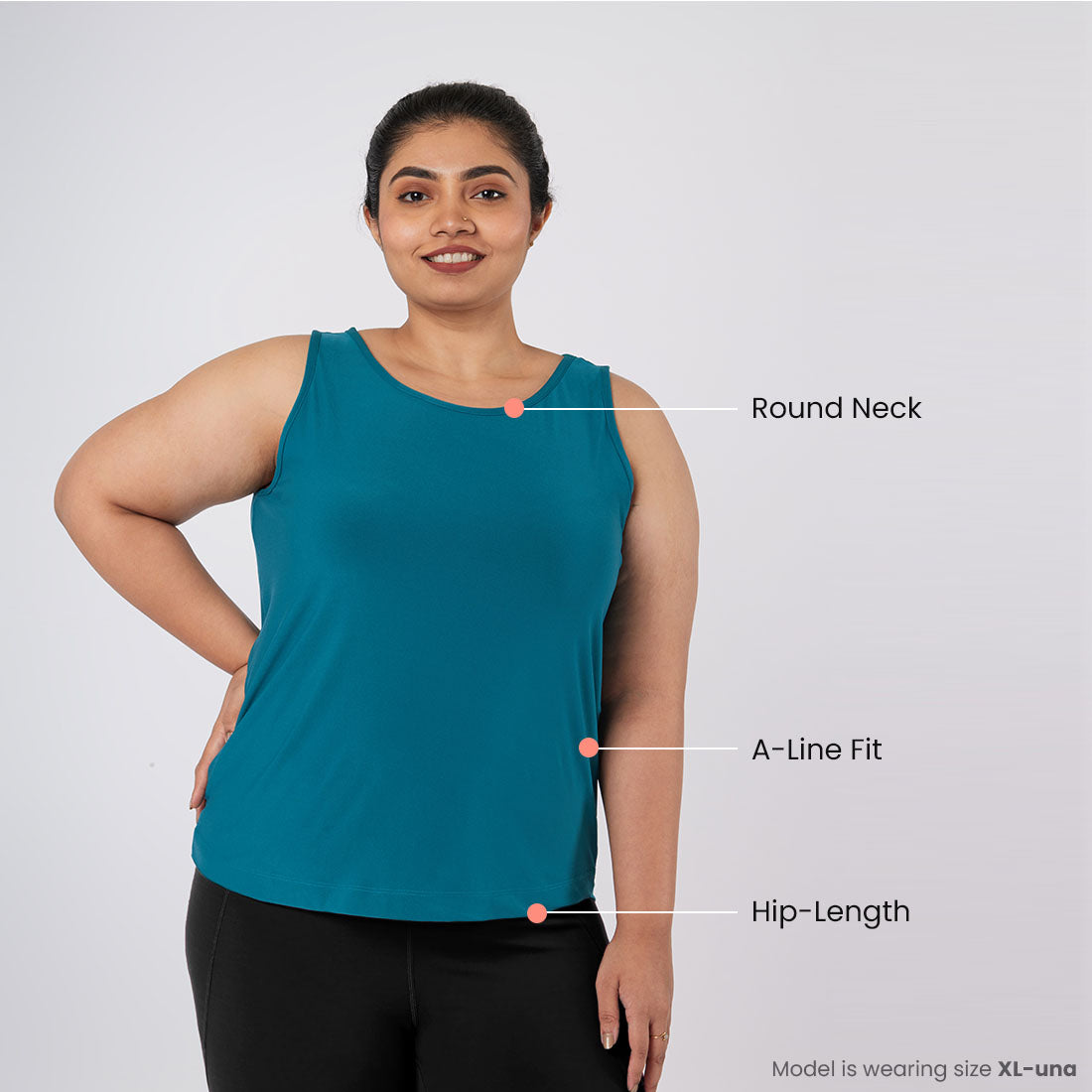 Round Neck Tank Tops for Women & Girls