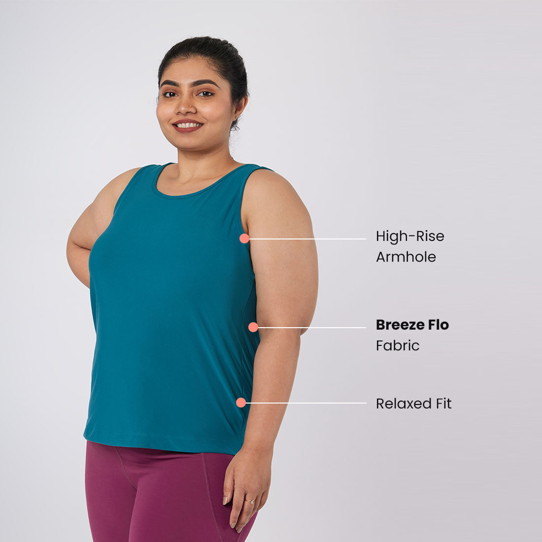 Round Neck Tank Tops for Women & Girls
