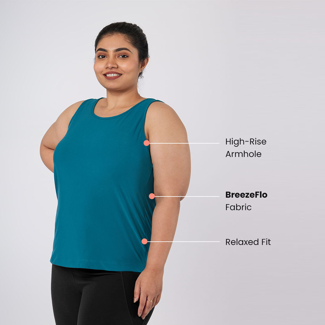 Round Neck Tank Tops for Women & Girls
