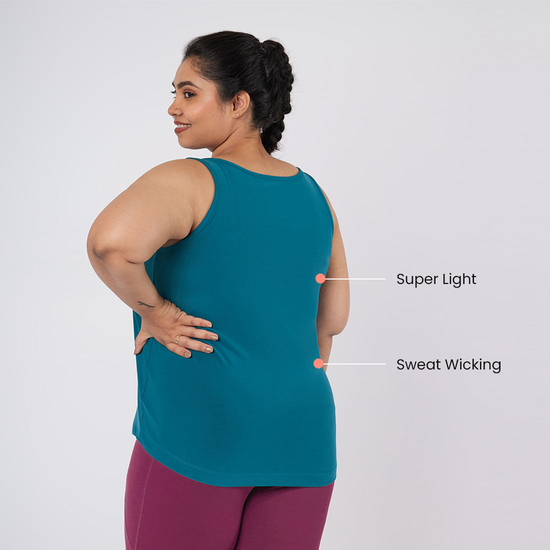 Round Neck Tank Tops for Women & Girls