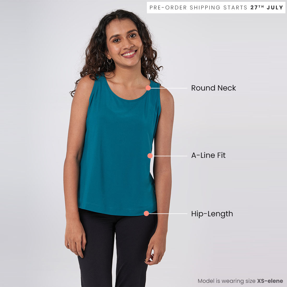 Round Neck Tank Tops for Women & Girls