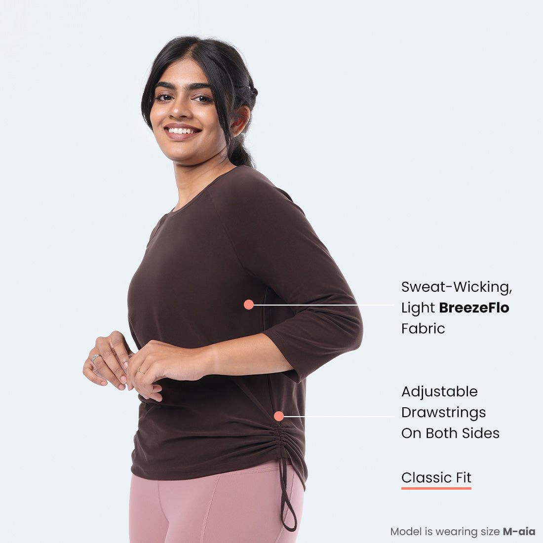 The Breezy Ruched Top