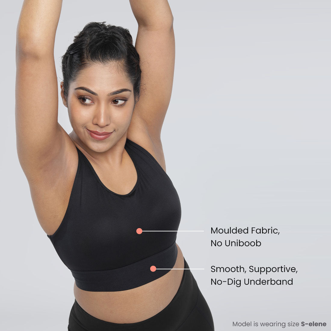 High Impact Padded Sports Bras for Women & Girls