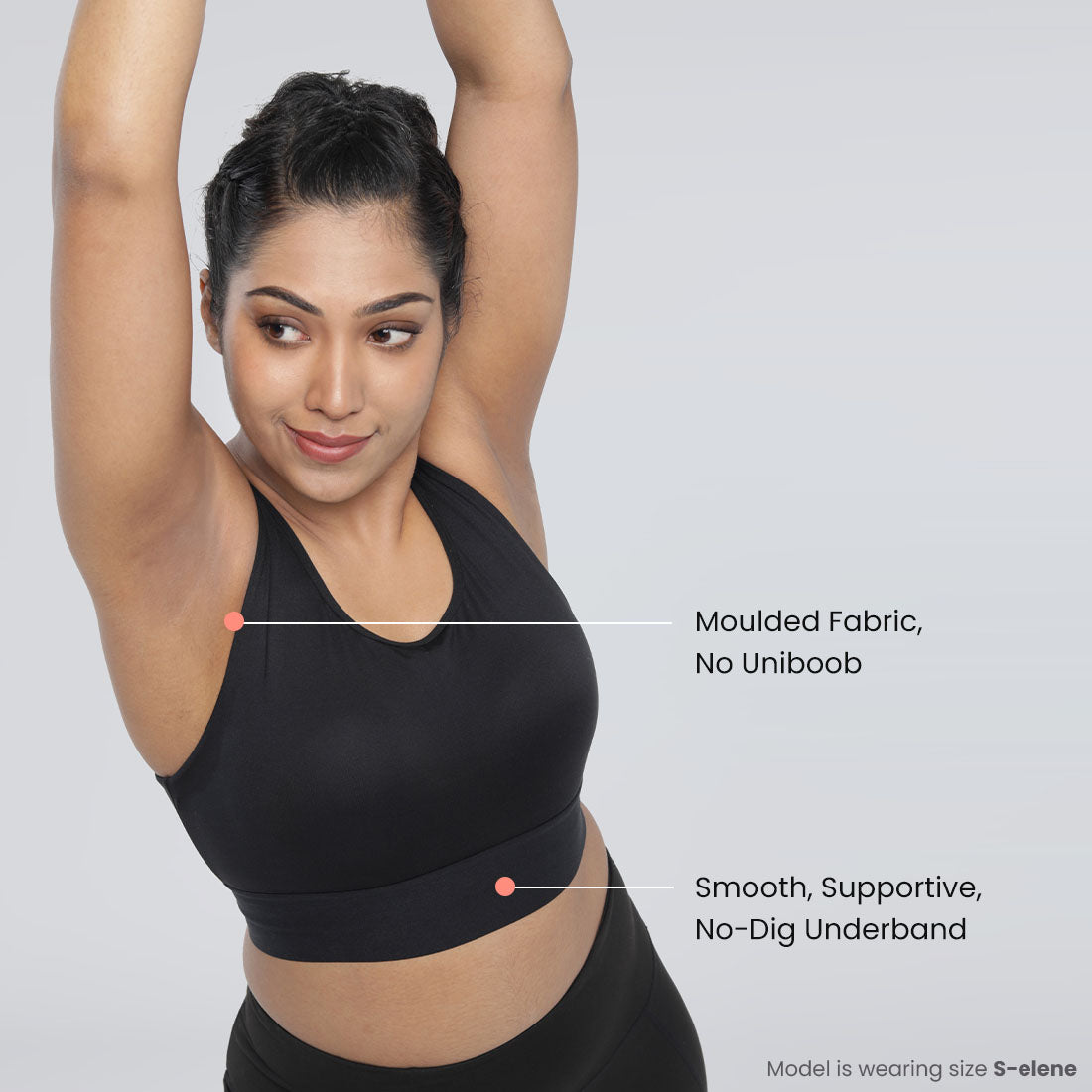 High Impact Padded Sports Bras for Women & Girls