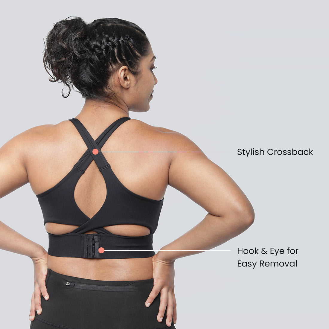 High Impact Padded Sports Bras for Women & Girls