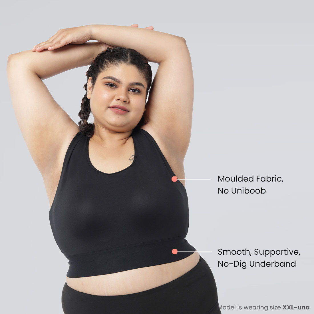 High Impact Padded Sports Bras for Women & Girls