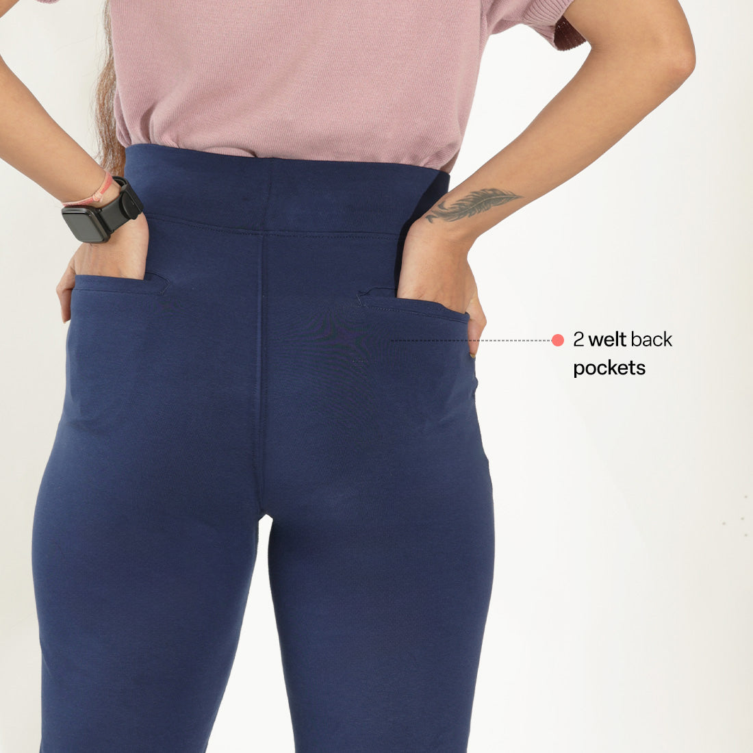 AM:PM Cotton Pencil Pants