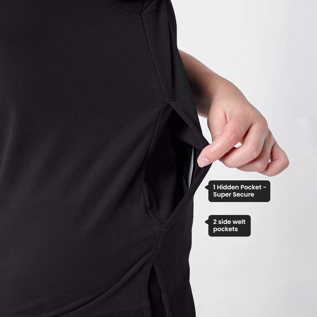 Bliss Black, XS-elene, S-elene, M-aia, L-una, XL-una, XXL-una, XXXL-una