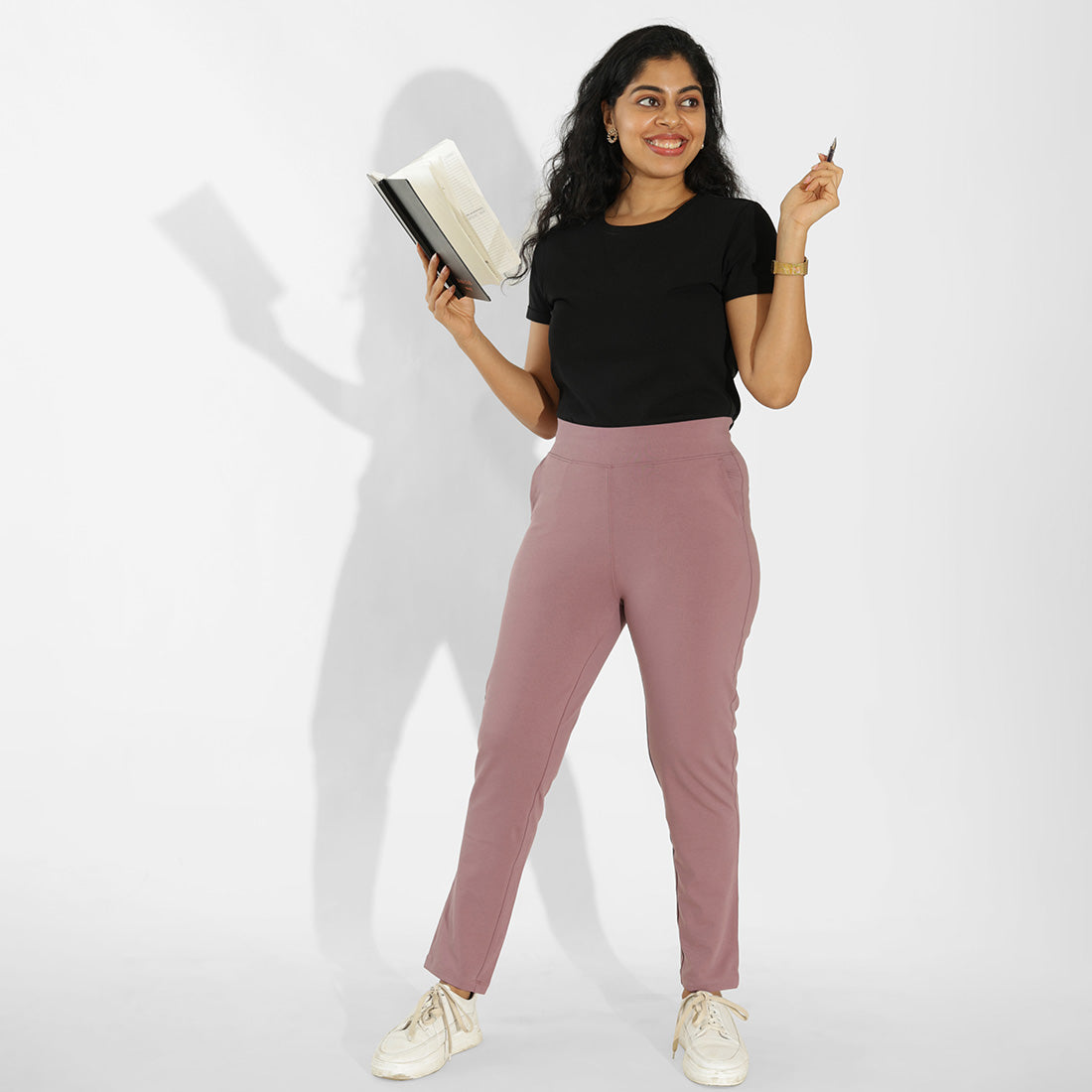 AM:PM Cotton Pencil Pants