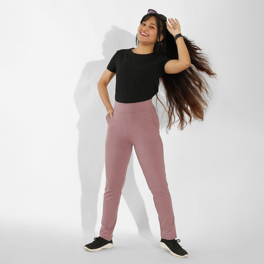 AM:PM Cotton Pencil Pants