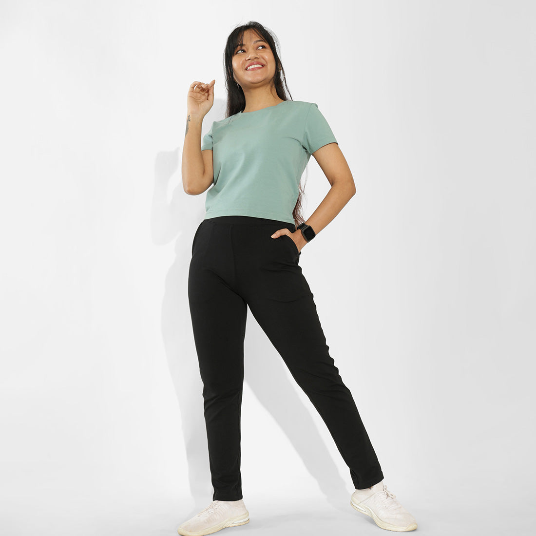 AM:PM Cotton Pencil Pants