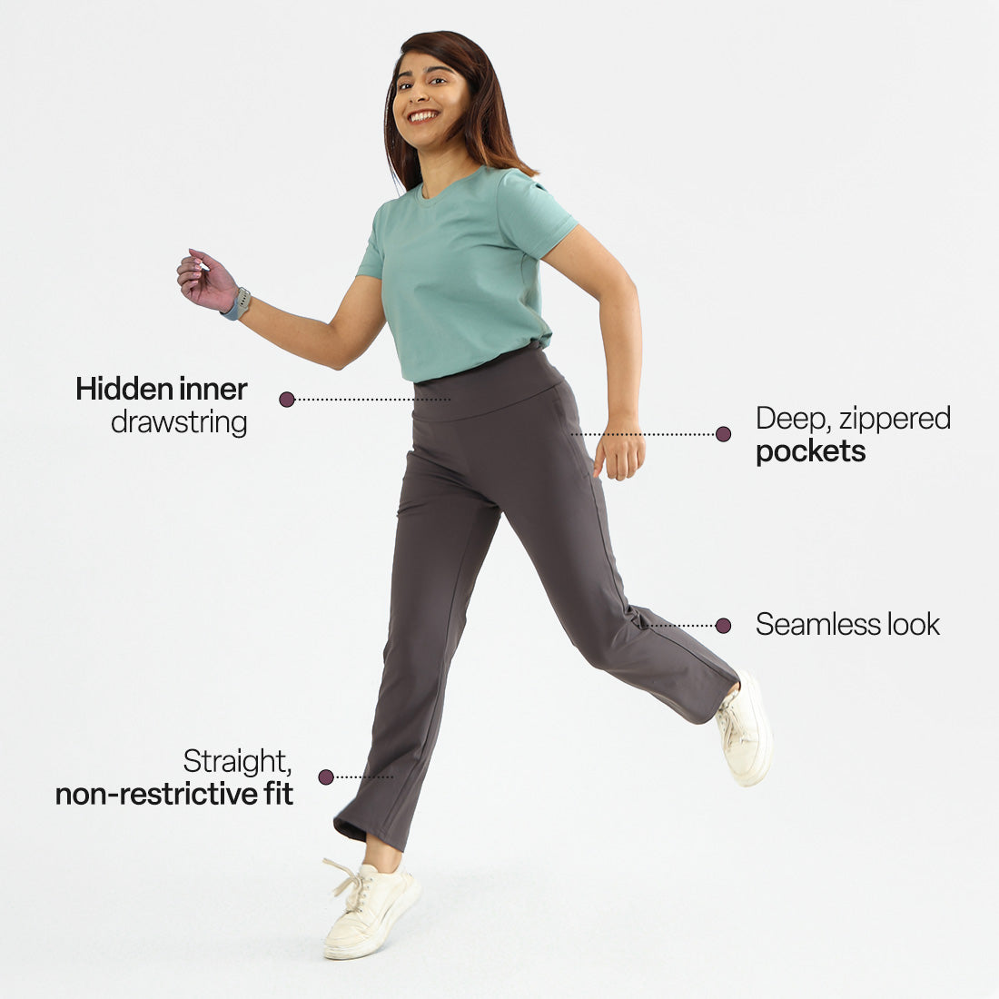 On-The-Go Straight Pants (Classic)