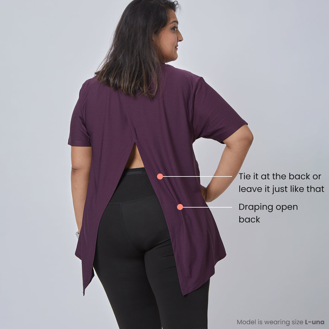 Drop Shoulder Two-Way Tops for Women