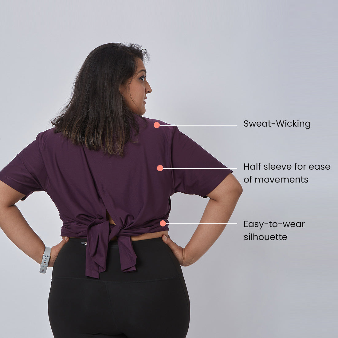Drop Shoulder Two-Way Tops for Women