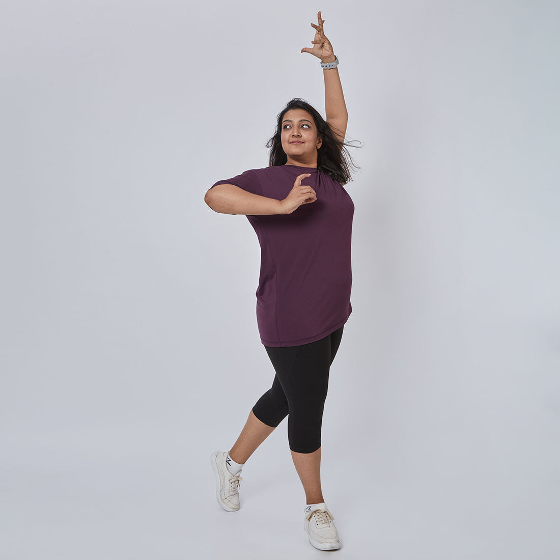 Round Neck Oversized T-Shirts for Women & Girls