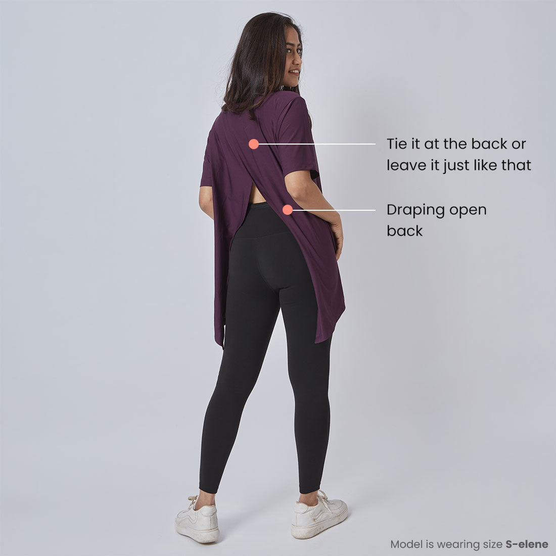 Drop Shoulder Two-Way Tops for Women