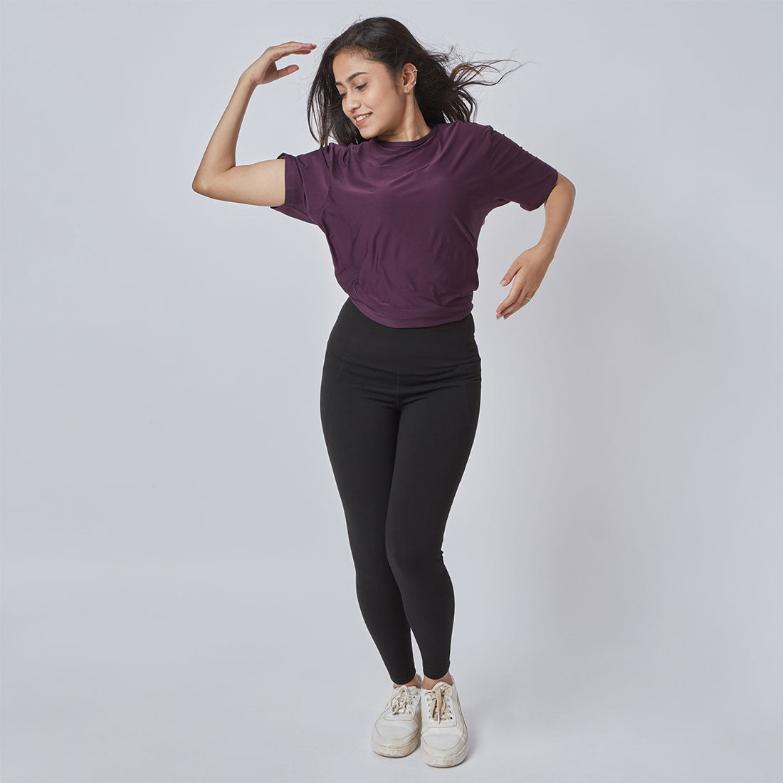 Drop Shoulder Two-Way Tops for Women