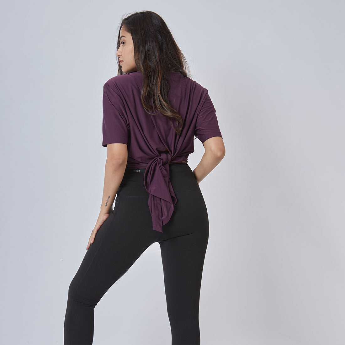Drop Shoulder Two-Way Tops for Women
