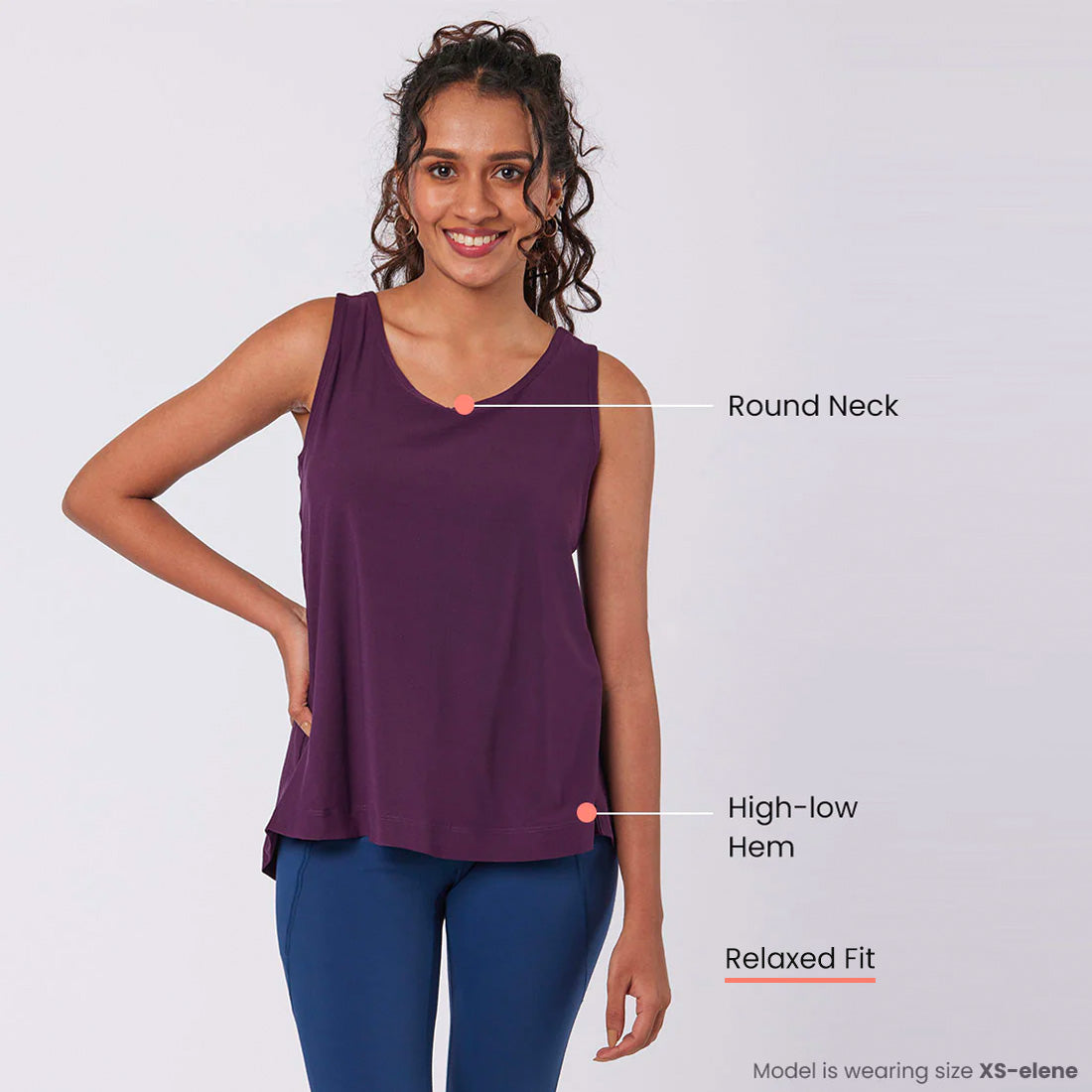 The Breezy Split-back Tank