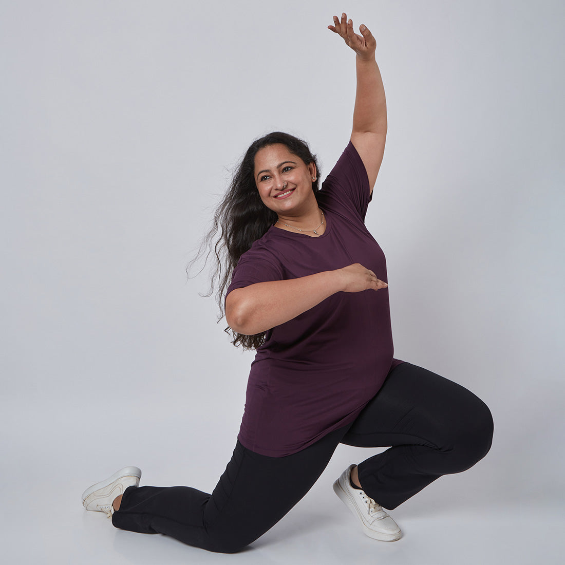 Round Neck Oversized T-Shirts for Women & Girls