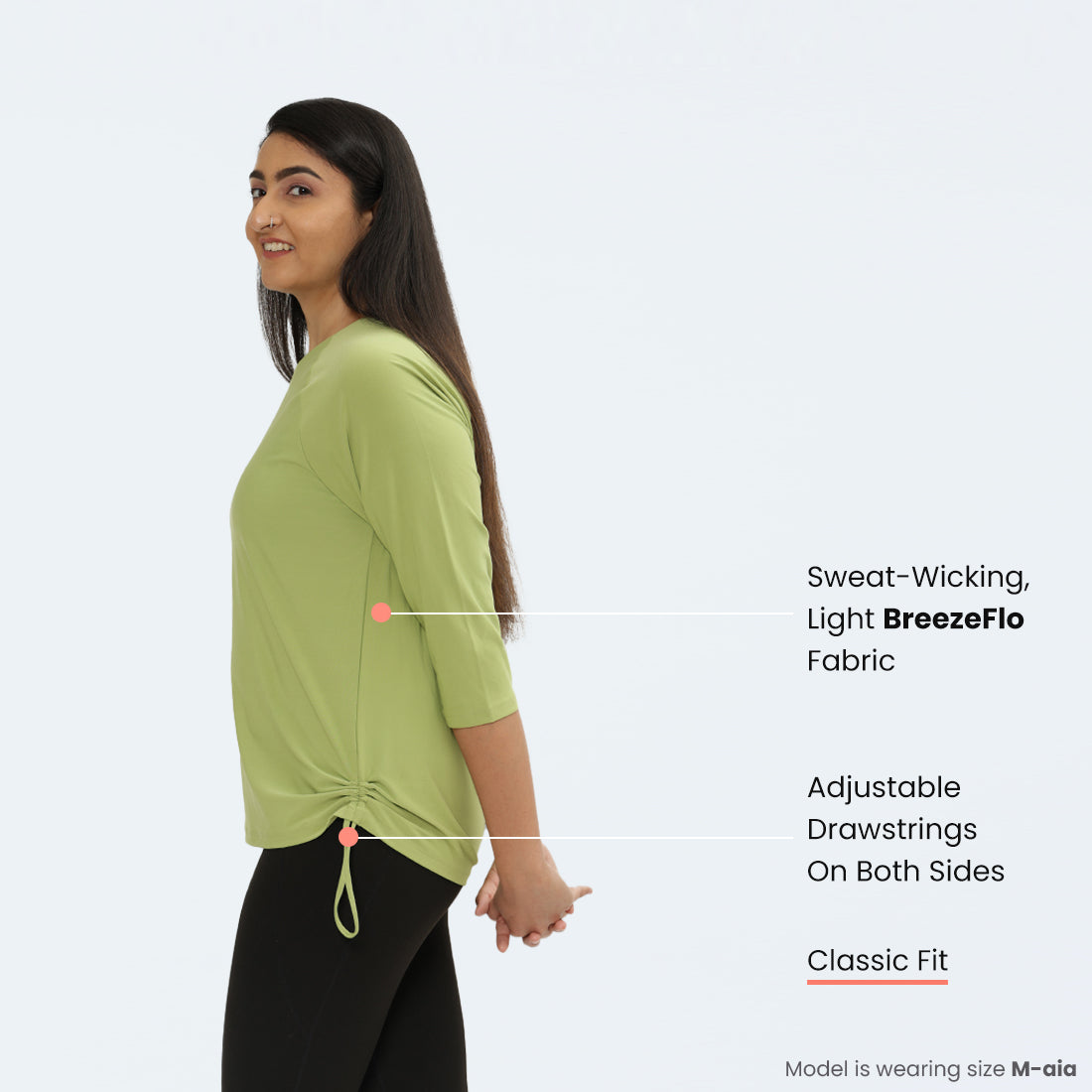 The Breezy Ruched Top
