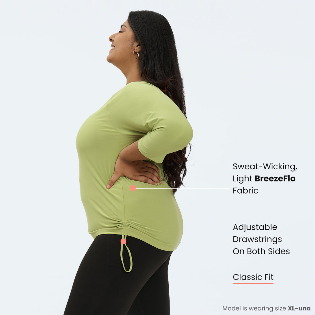 The Breezy Ruched Top