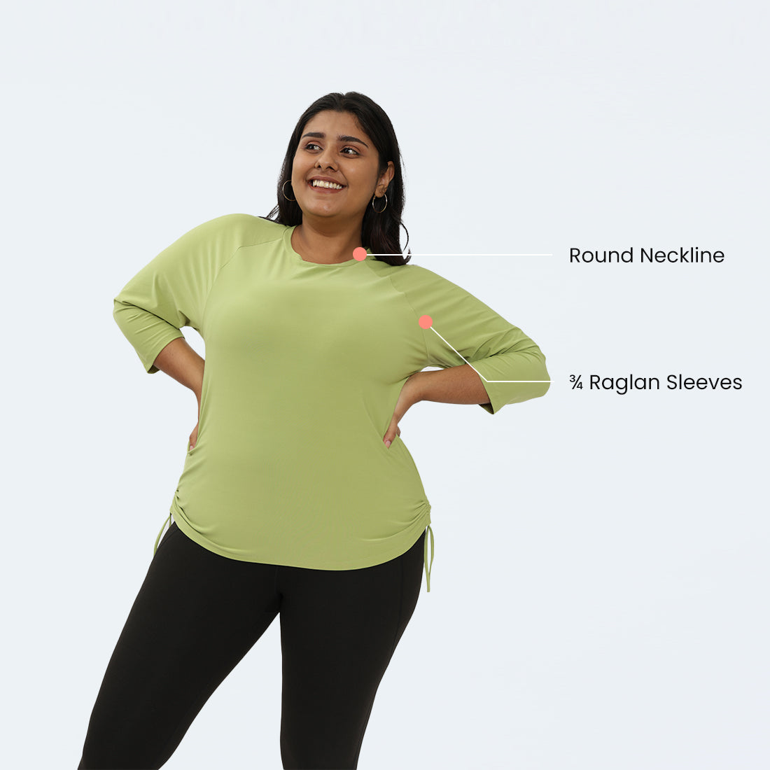 The Breezy Ruched Top