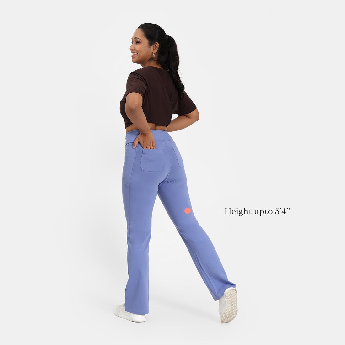 Groove-In Cotton Flare Pants - Regular