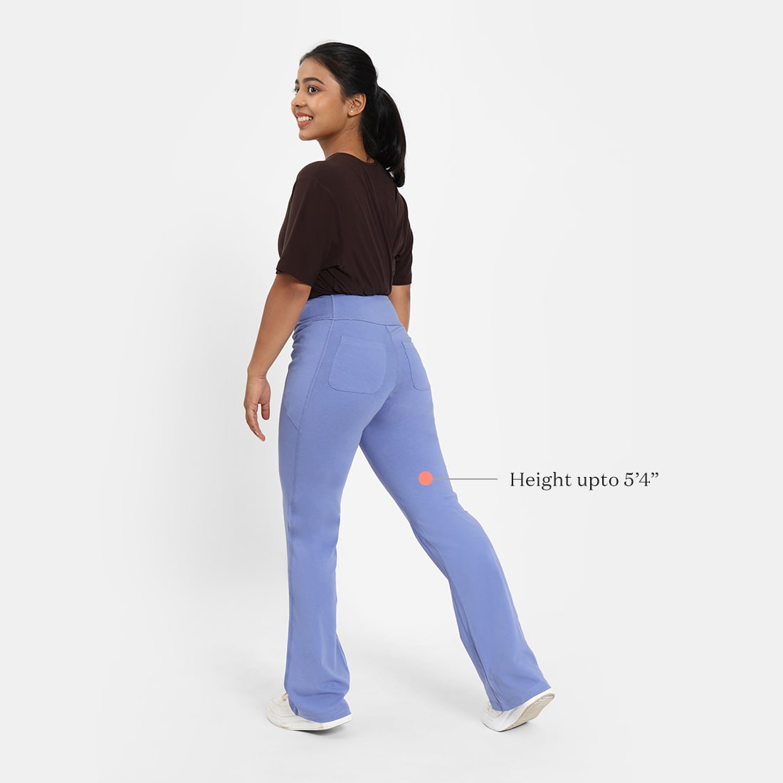 Groove-In Cotton Flare Pants - Regular