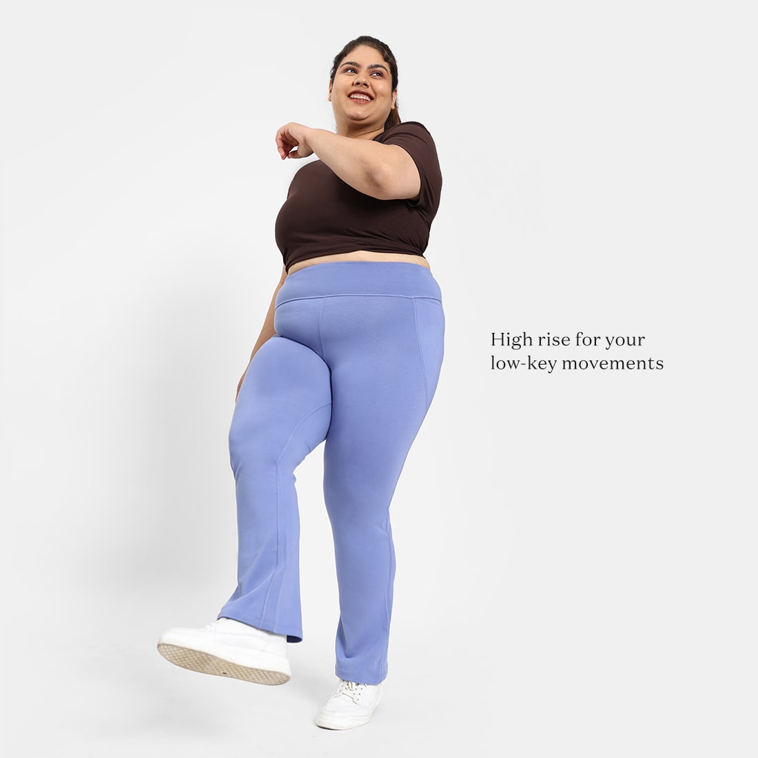 Groove-In Cotton Flare Pants - Regular