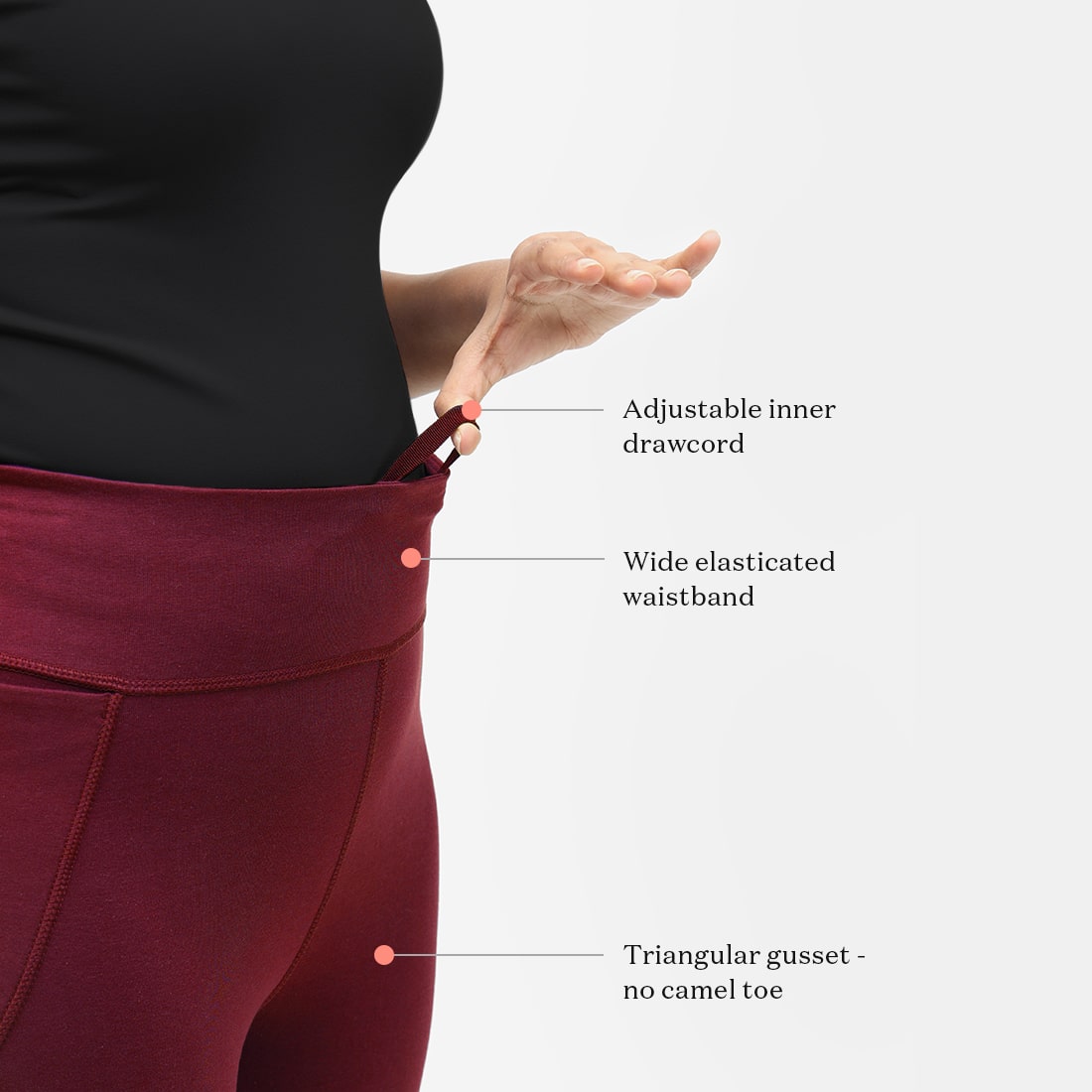 Groove-In Cotton Flare Pants - Regular