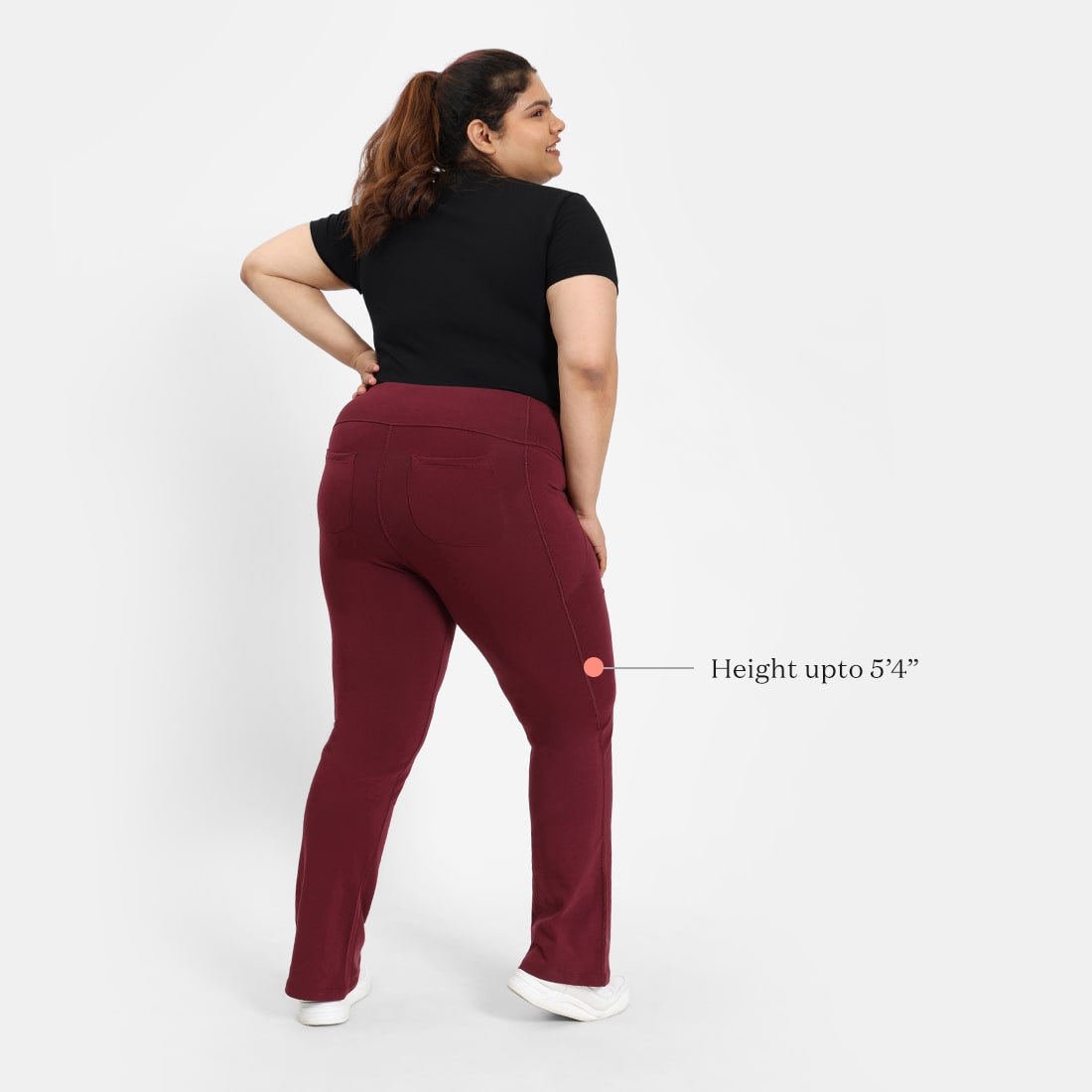 Groove-In Cotton Flare Pants - Regular