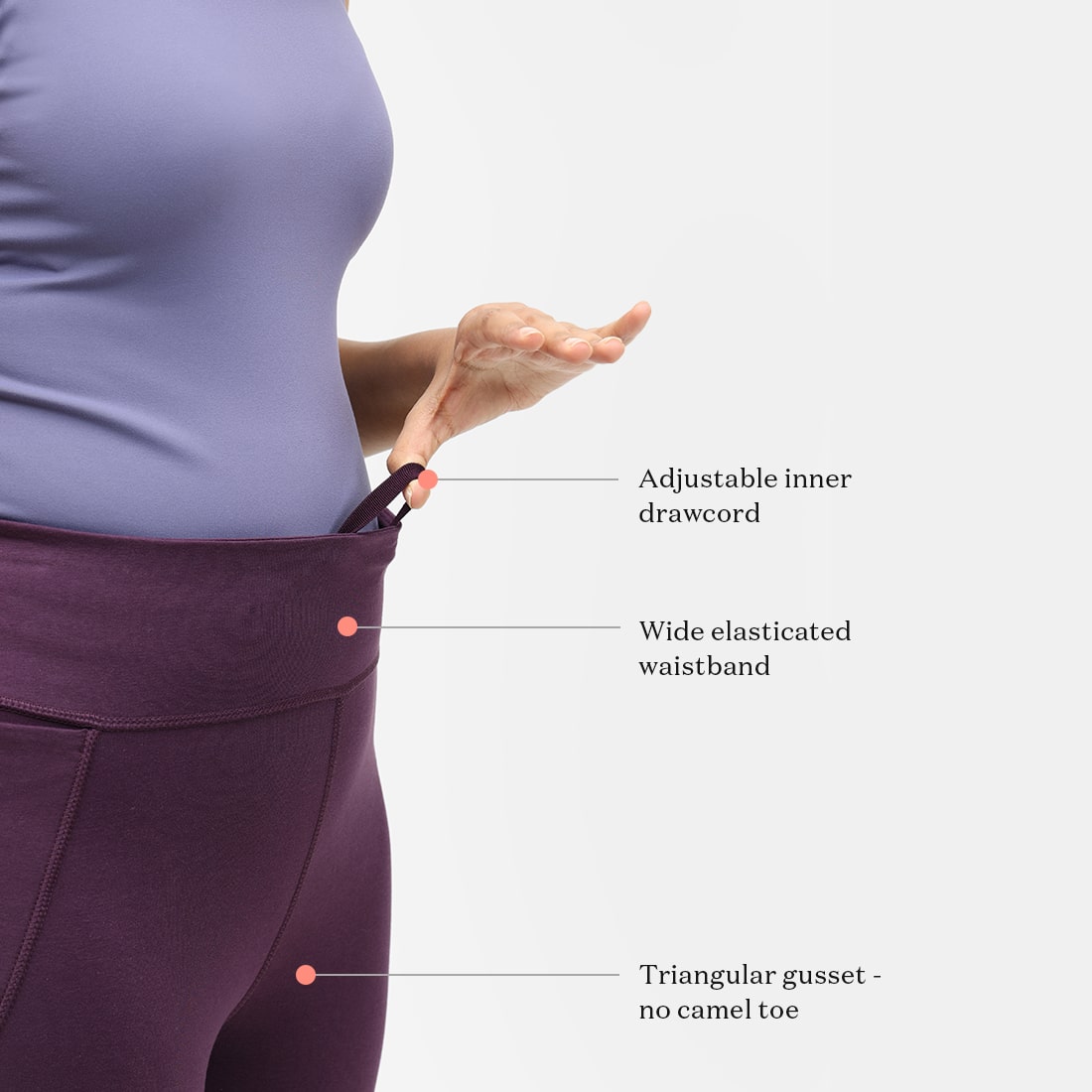 Groove-In Cotton Flare Pants - Regular