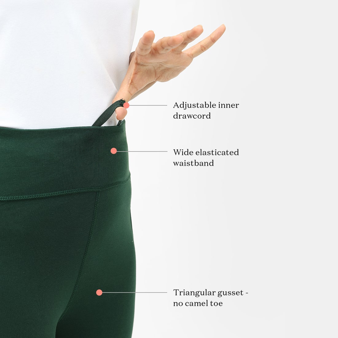 Groove-In Cotton Flare Pants - Regular