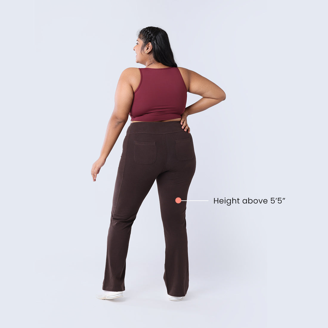 Groove-In Cotton Flare Pants - Regular and Tall (CFP)