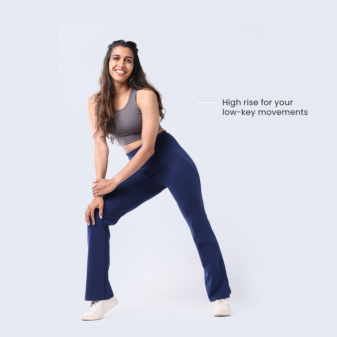 Groove-In Cotton Flare Pants - Regular