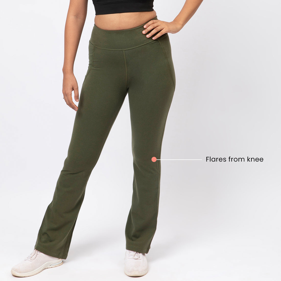 Groove-In Cotton Flare Pants - Regular and Tall (CFP)