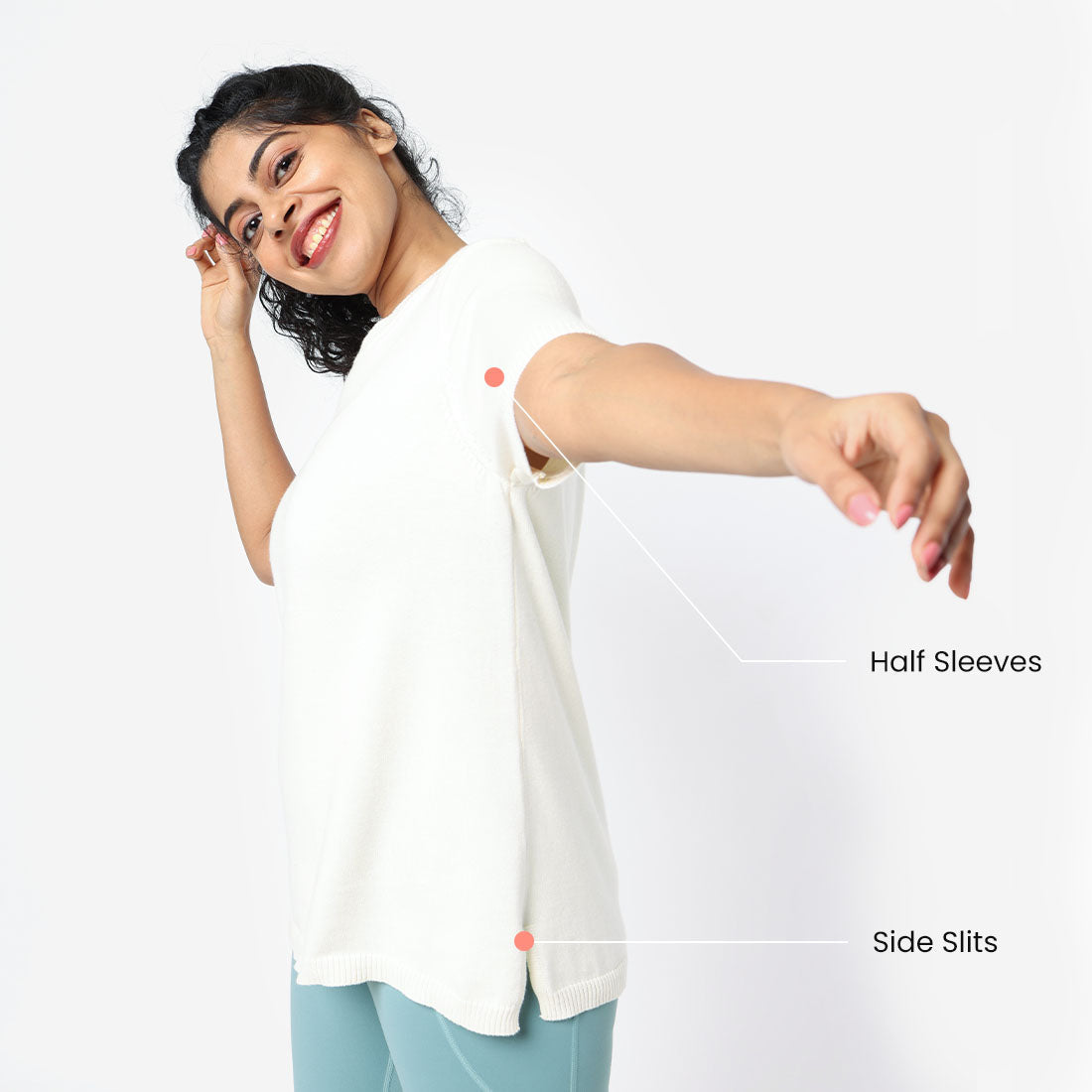 At-Ease Cotton Knit Top